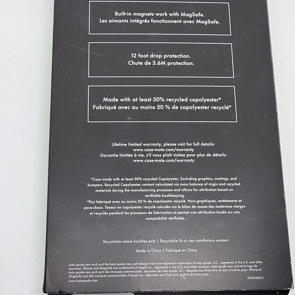 kate spade Floral iPhone 16 Pro Max Case with MagSafe New in Box - Picture 4 of 5